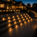 Solar LED Step Lights | Waterproof Outdoor Stair Lighting – Set of 4