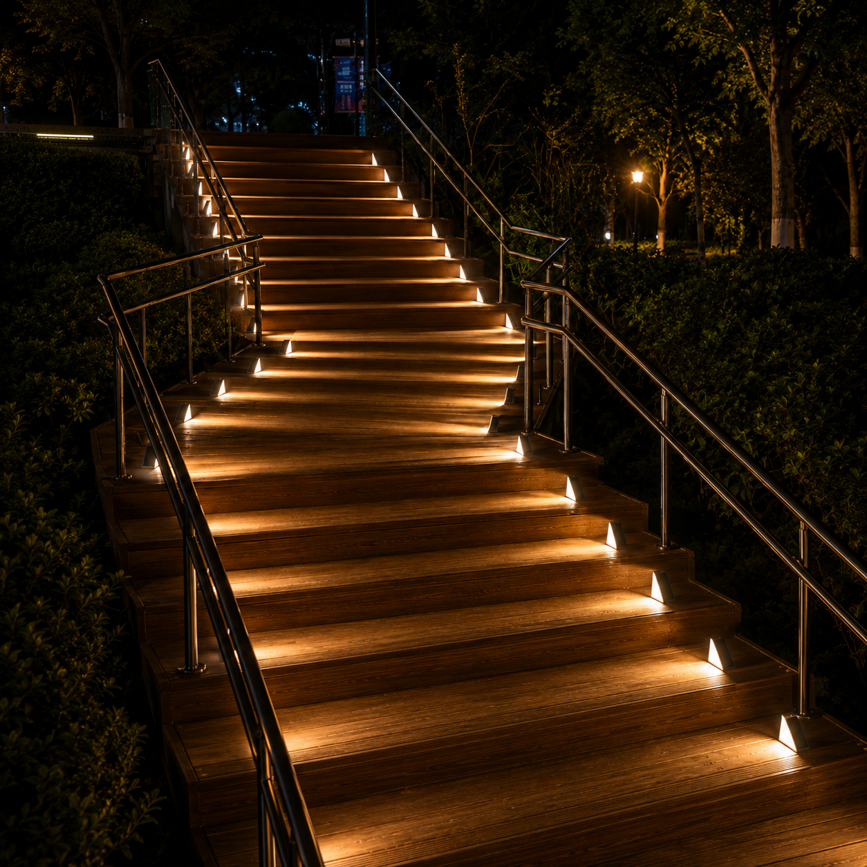 Solar Step Lights | Waterproof Deck & Stair Lighting – Set of 2