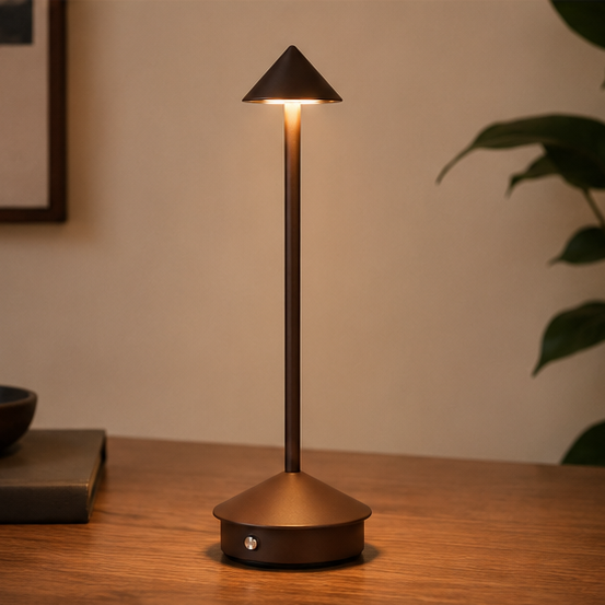Luxury Cordless LED Table Lamp | Touch Sensor, Stepless Dimming