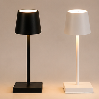 Rechargeable LED Table Lamp | Touch-Control Ambient Lighting for Bedroom & Dining