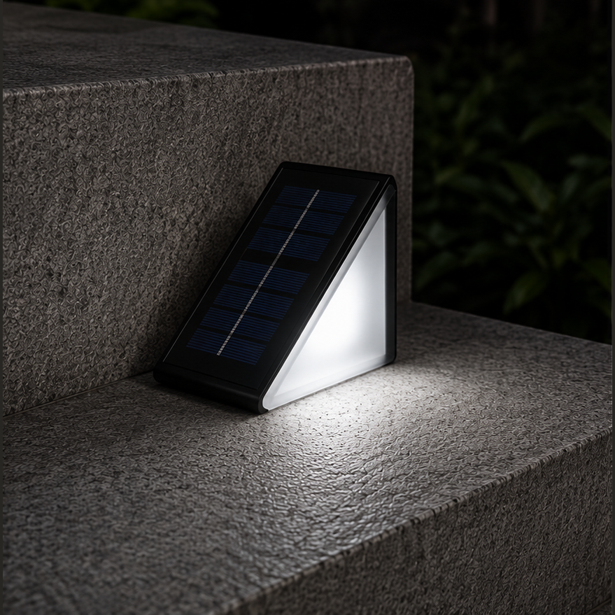 Solar Step Lights | Waterproof Deck & Stair Lighting – Set of 2